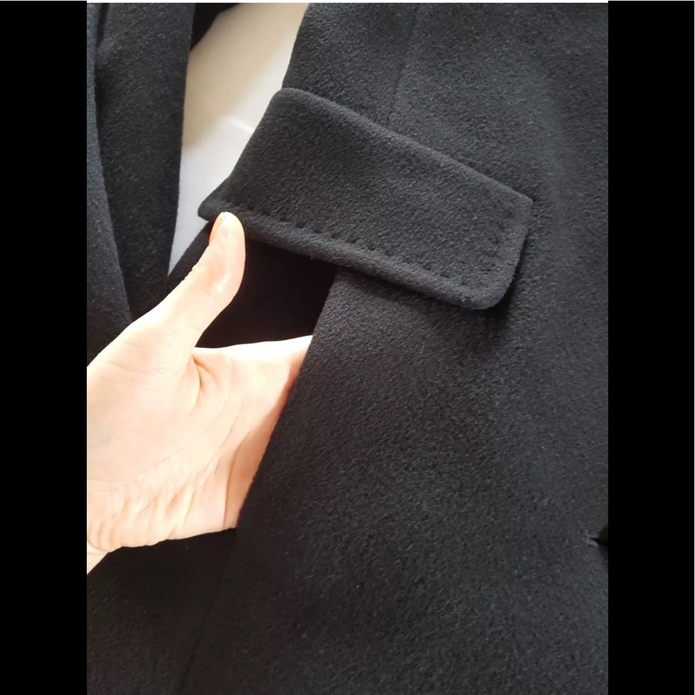 ⭐️SOLD⭐️Fleurette Half Cashmere/Wool Pea Coat - Picture 8 of 8